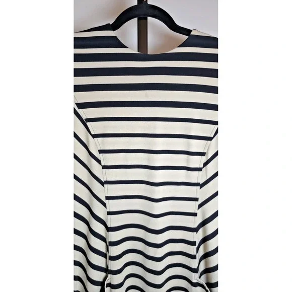 J Mclaughlin Womens M Striped Catalyst Dress - Picture 3 of 14